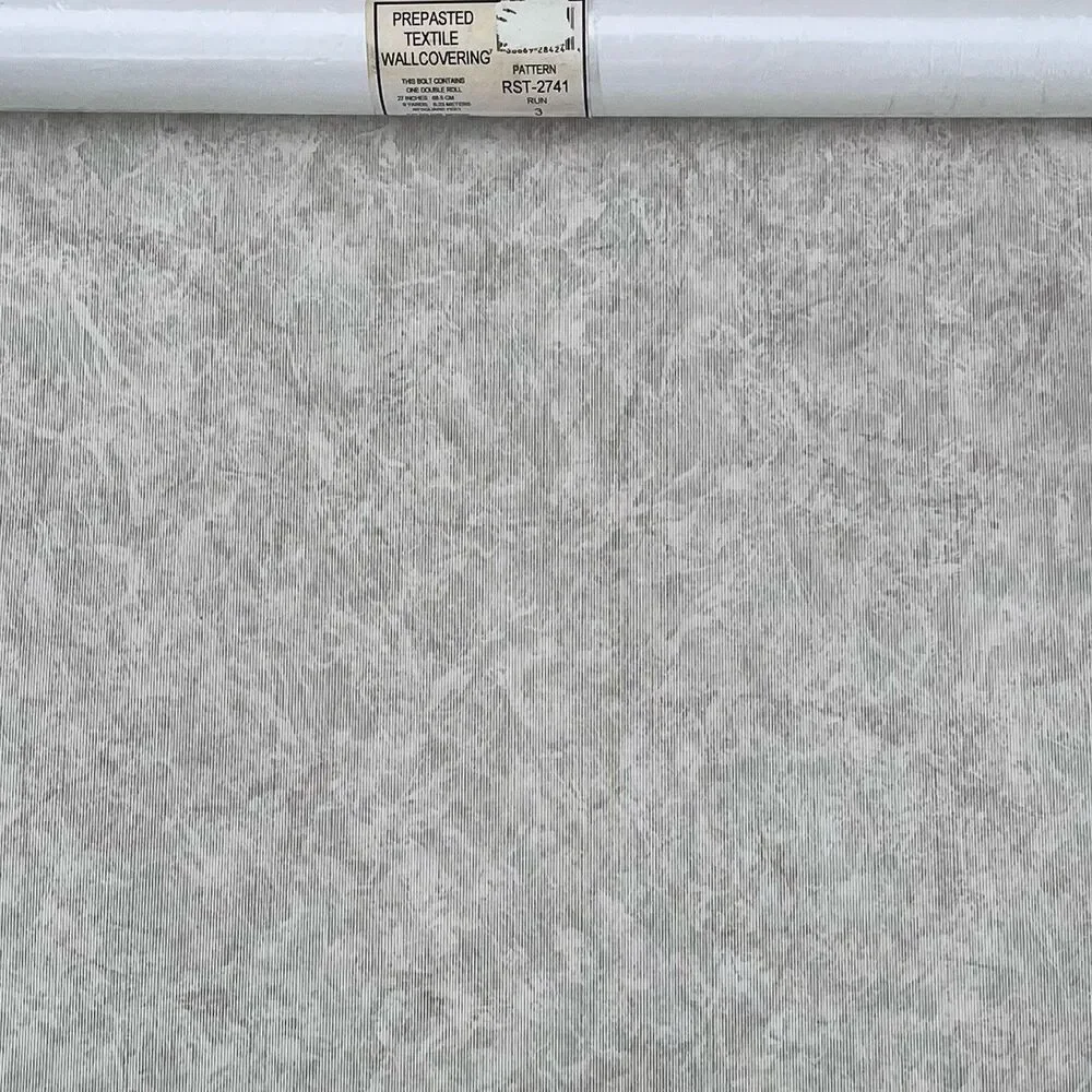 Prepasted Textured Textile Wallcovering 60 sq. ft. Each Lot Of 4